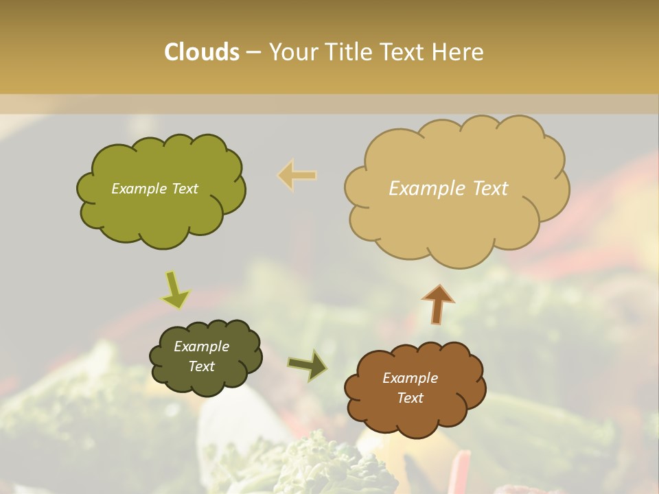 Healthful Carrot Onion PowerPoint Template