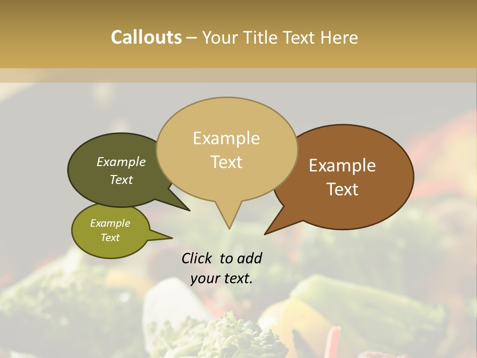 Healthful Carrot Onion PowerPoint Template