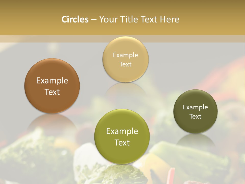 Healthful Carrot Onion PowerPoint Template