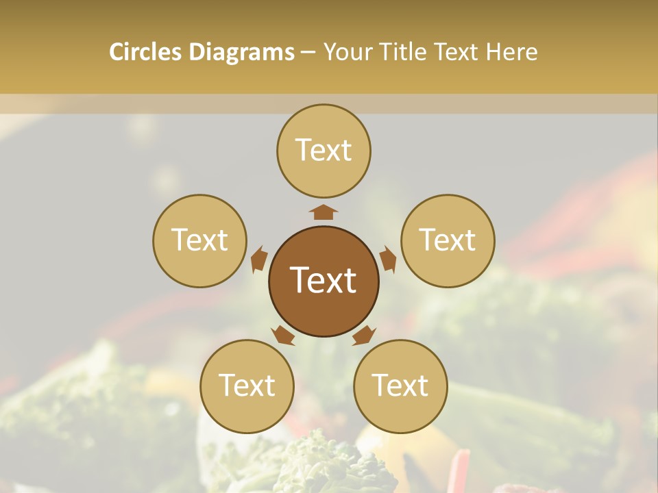 Healthful Carrot Onion PowerPoint Template