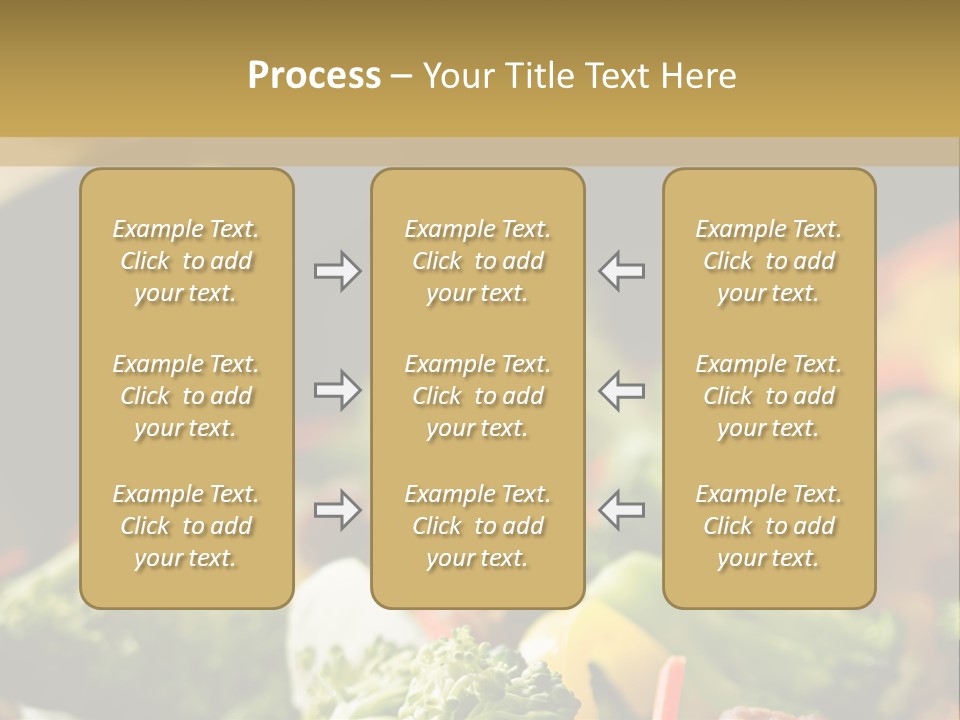 Healthful Carrot Onion PowerPoint Template