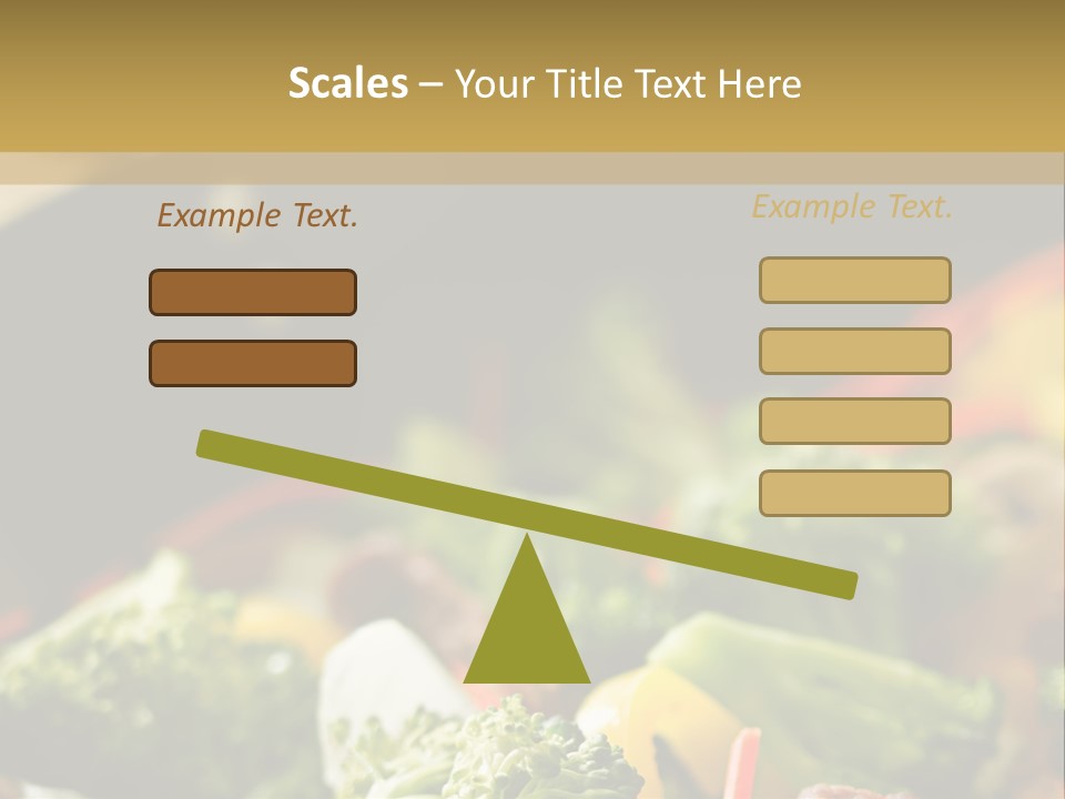 Healthful Carrot Onion PowerPoint Template
