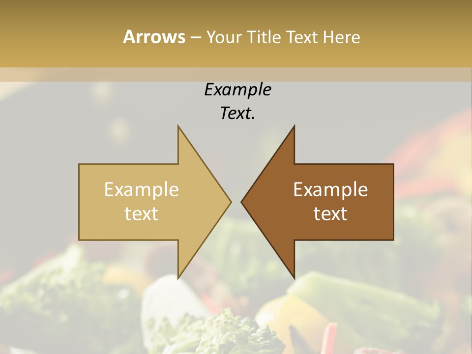 Healthful Carrot Onion PowerPoint Template