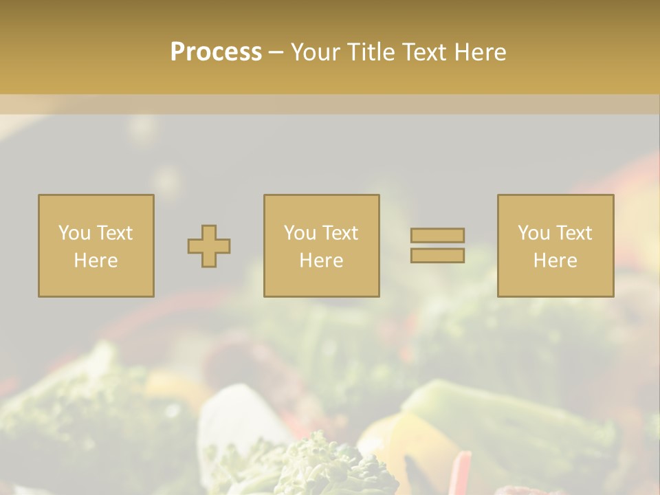 Healthful Carrot Onion PowerPoint Template