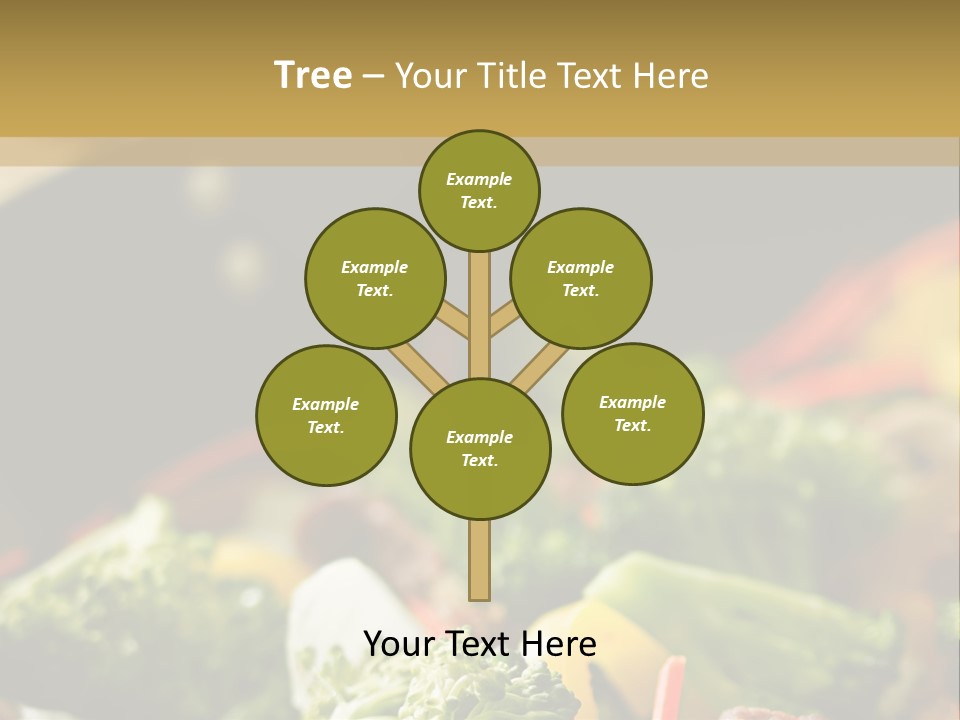 Healthful Carrot Onion PowerPoint Template