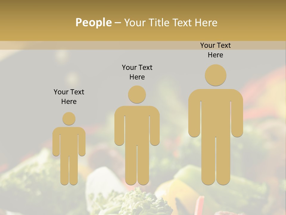 Healthful Carrot Onion PowerPoint Template