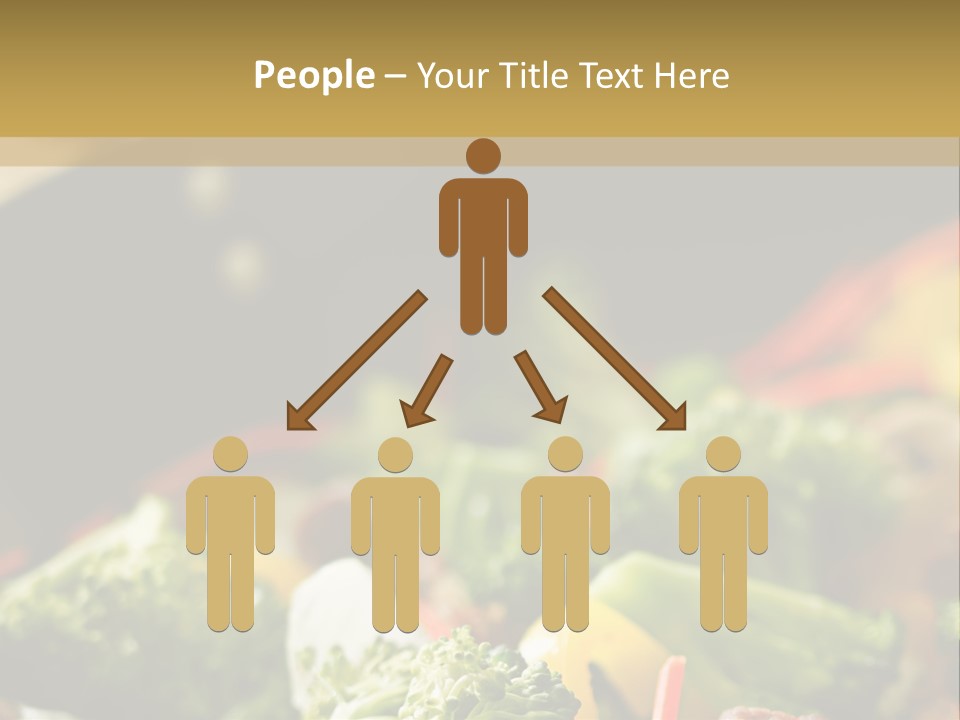 Healthful Carrot Onion PowerPoint Template