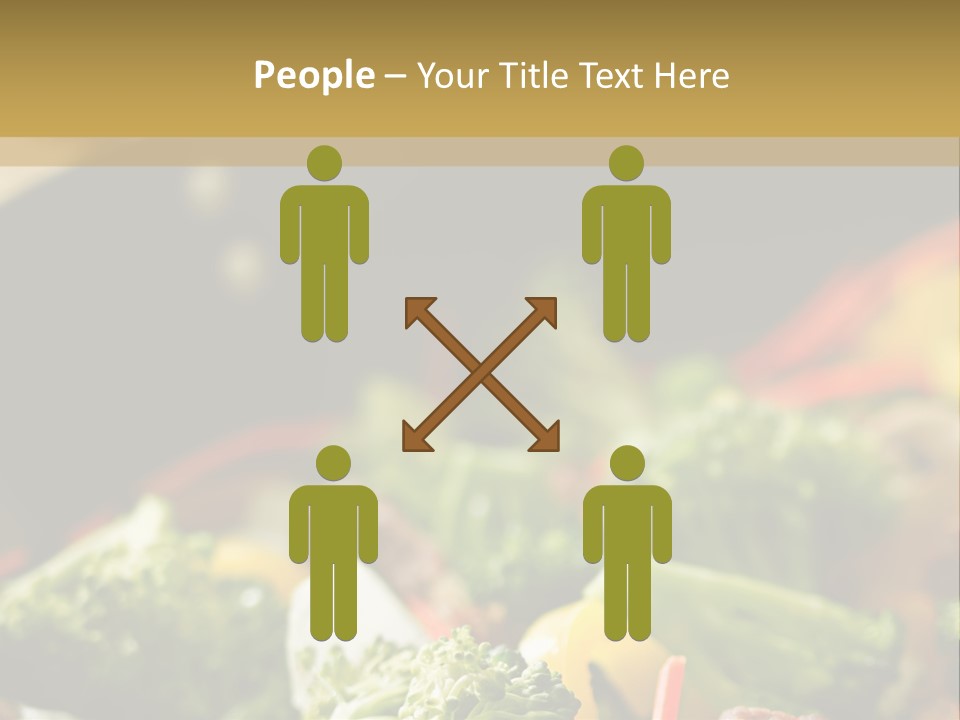 Healthful Carrot Onion PowerPoint Template