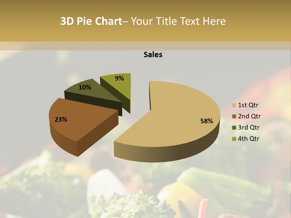 Healthful Carrot Onion PowerPoint Template