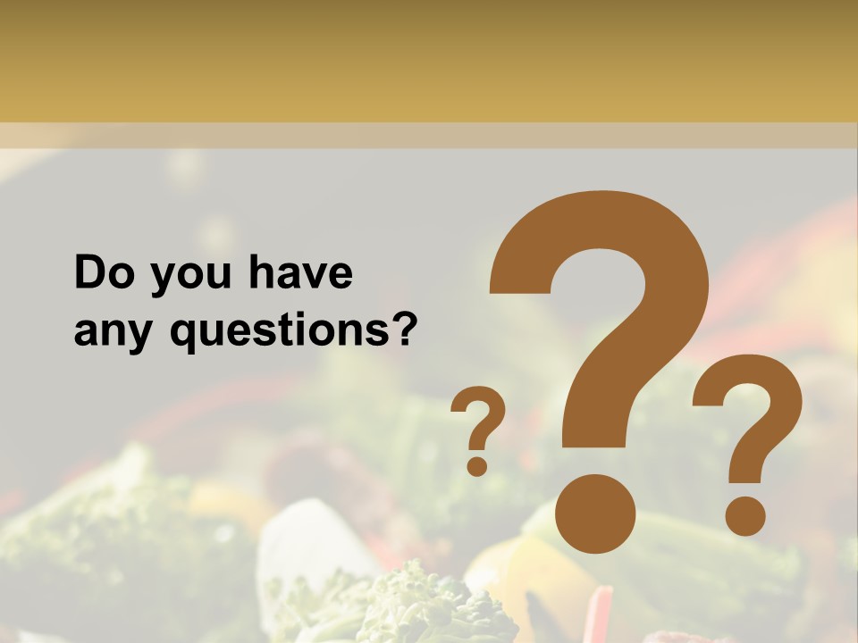 Healthful Carrot Onion PowerPoint Template