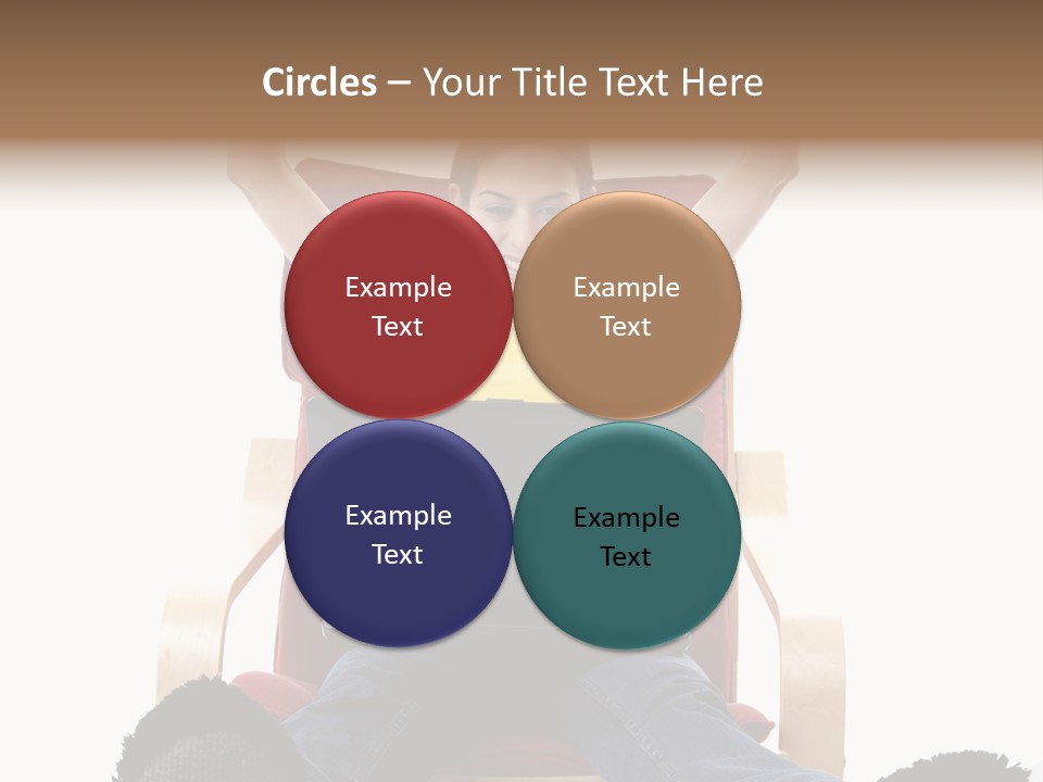 Chair Electrical Female PowerPoint Template