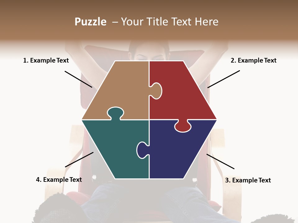 Chair Electrical Female PowerPoint Template