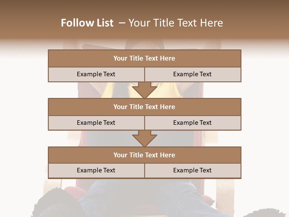 Chair Electrical Female PowerPoint Template