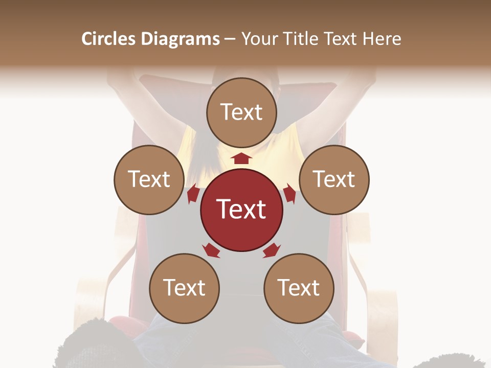 Chair Electrical Female PowerPoint Template