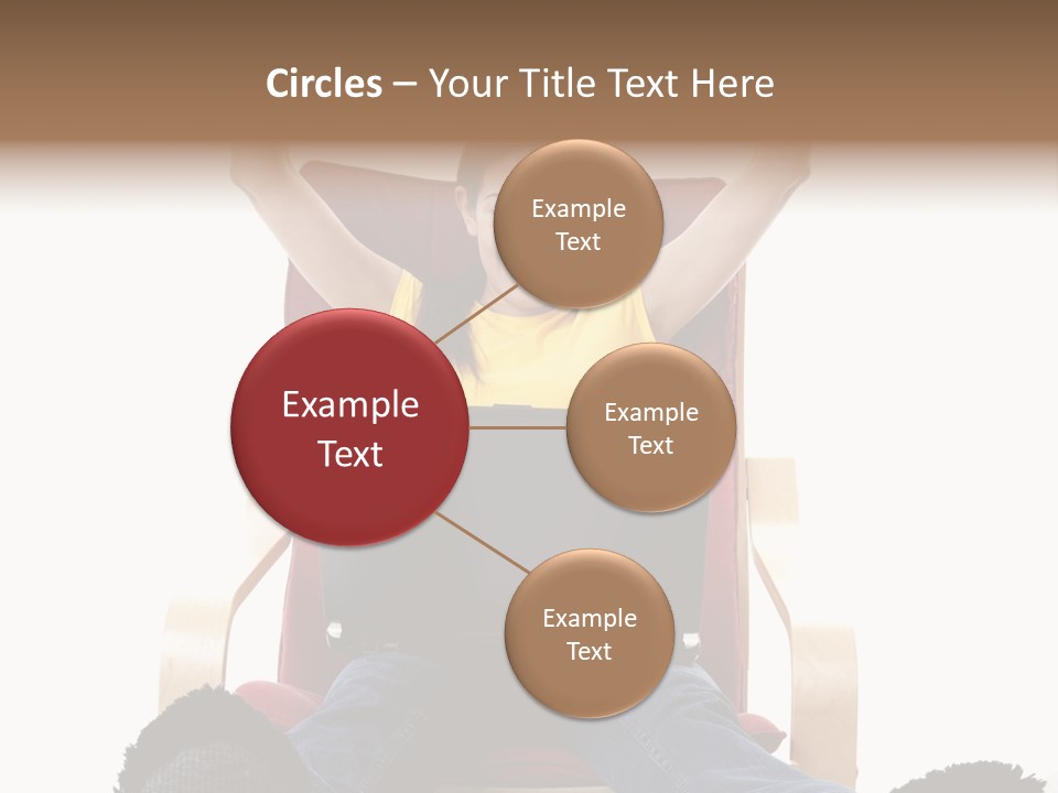 Chair Electrical Female PowerPoint Template