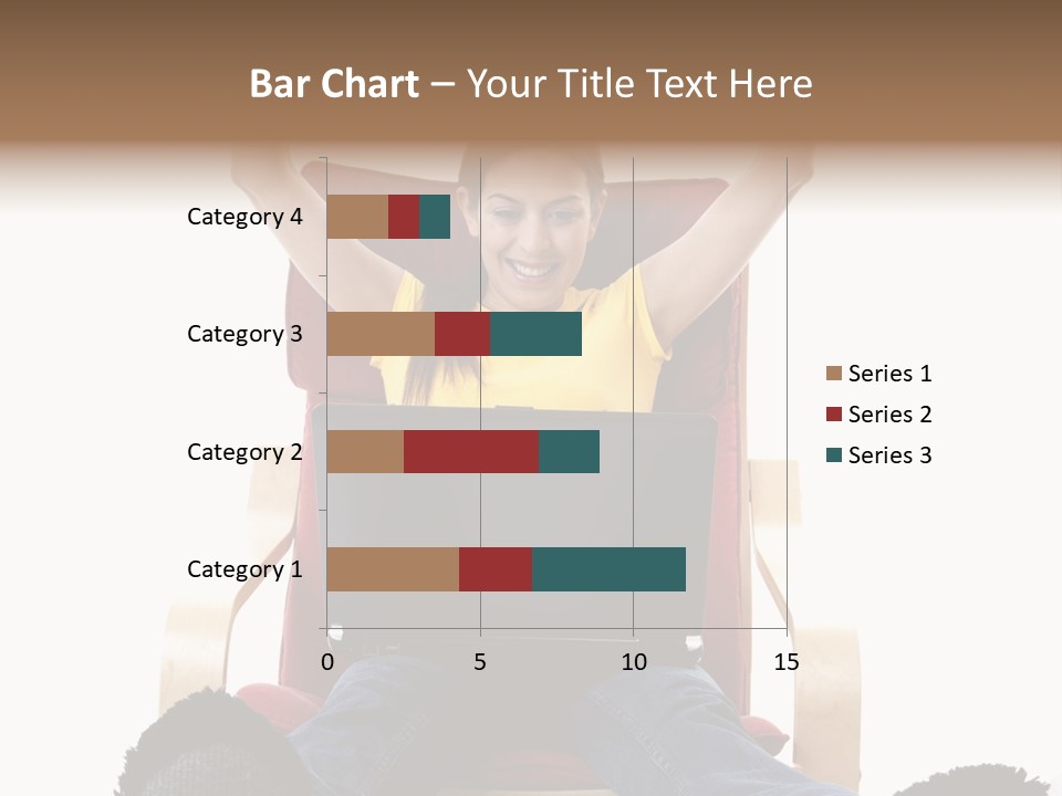 Chair Electrical Female PowerPoint Template