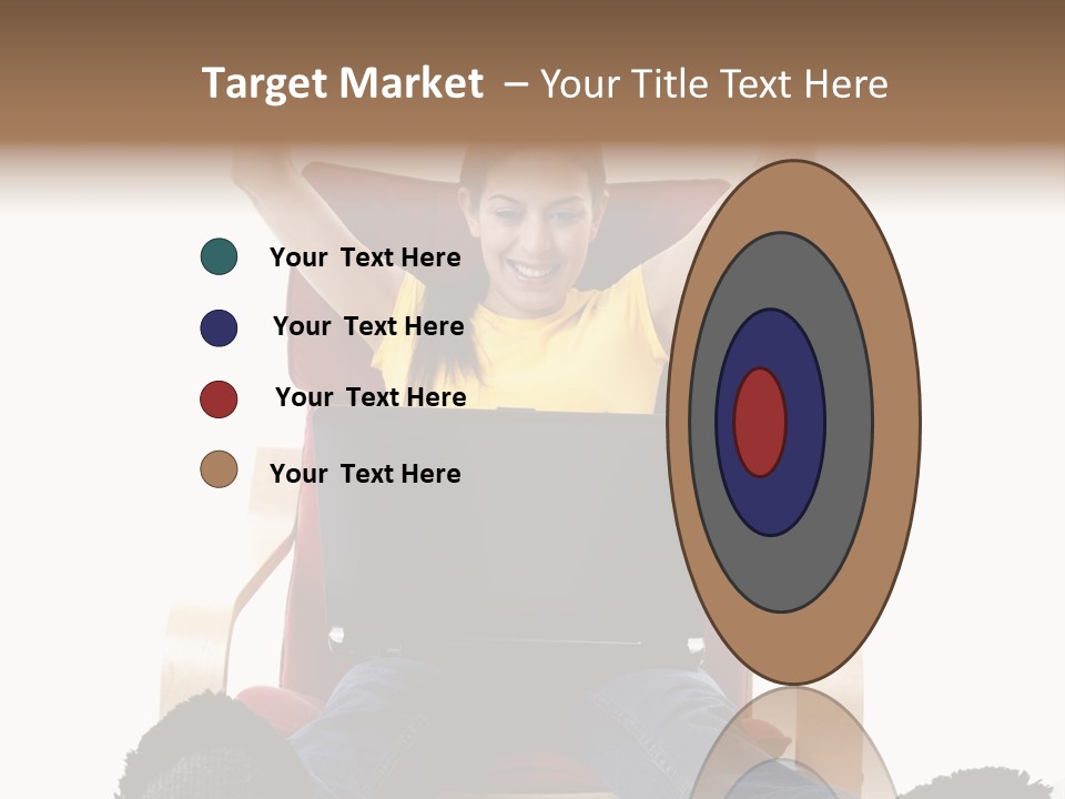 Chair Electrical Female PowerPoint Template