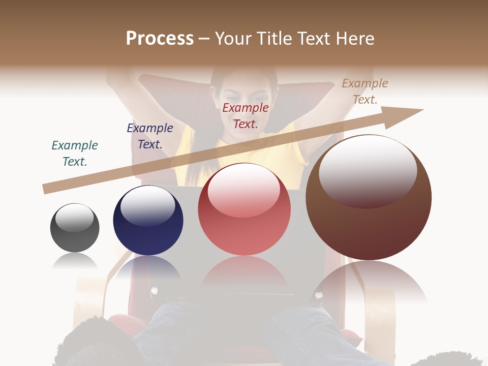 Chair Electrical Female PowerPoint Template