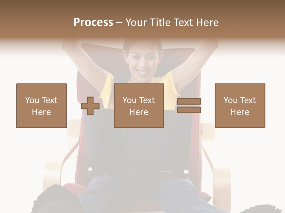 Chair Electrical Female PowerPoint Template