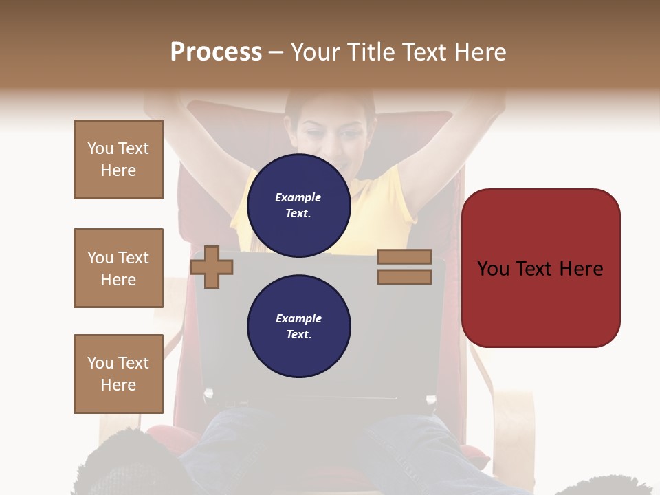 Chair Electrical Female PowerPoint Template