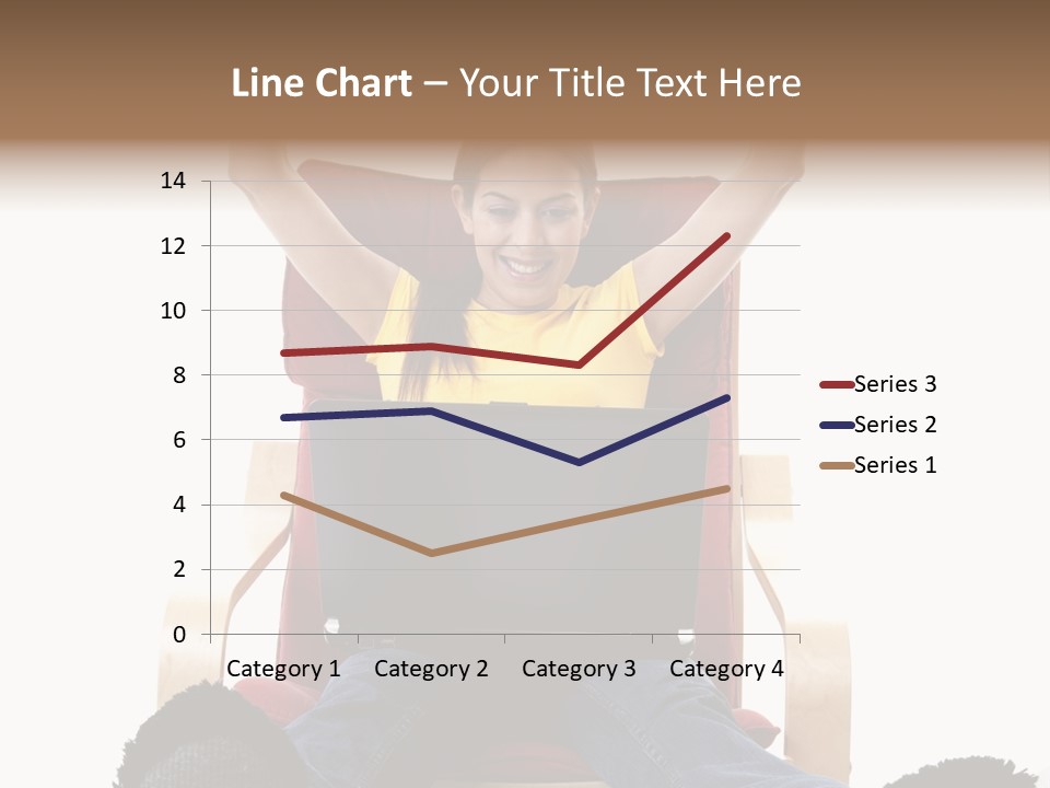 Chair Electrical Female PowerPoint Template