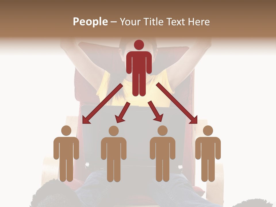 Chair Electrical Female PowerPoint Template