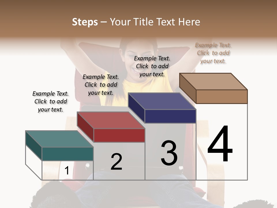 Chair Electrical Female PowerPoint Template