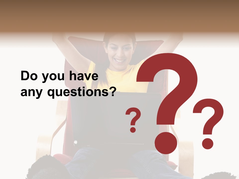 Chair Electrical Female PowerPoint Template