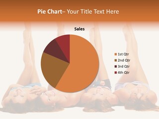 A Group Of Women Laying On Top Of Each Other PowerPoint Template