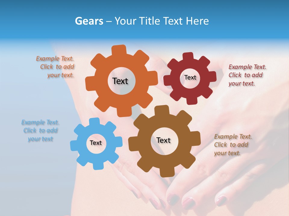 Drive Speed Black PowerPoint Template