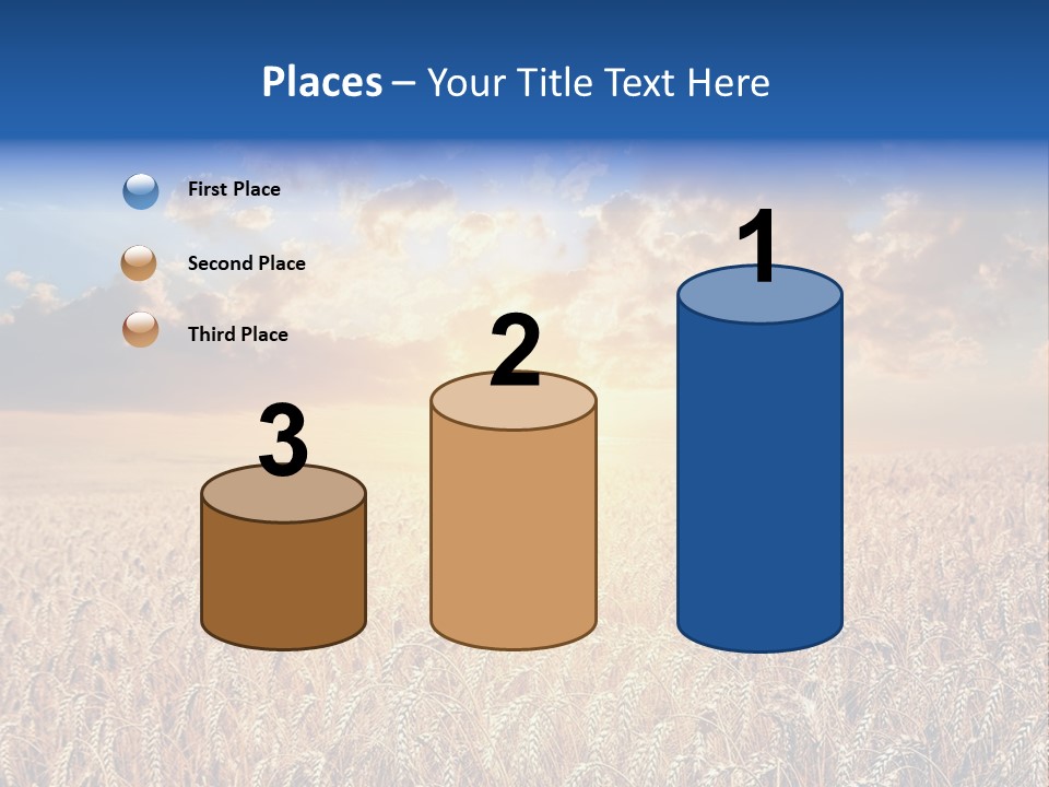 Reap Happiness Living PowerPoint Template