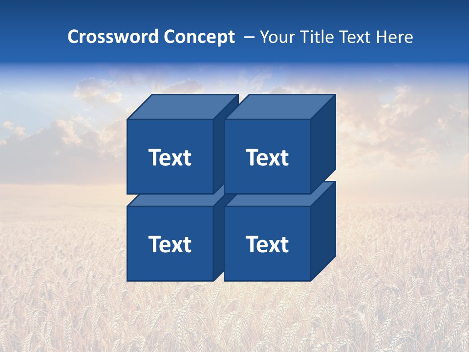 Reap Happiness Living PowerPoint Template