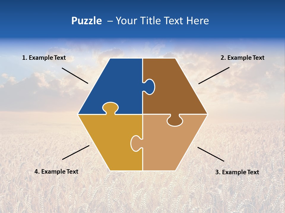 Reap Happiness Living PowerPoint Template