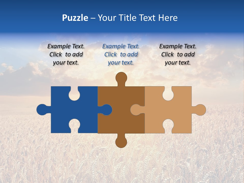 Reap Happiness Living PowerPoint Template