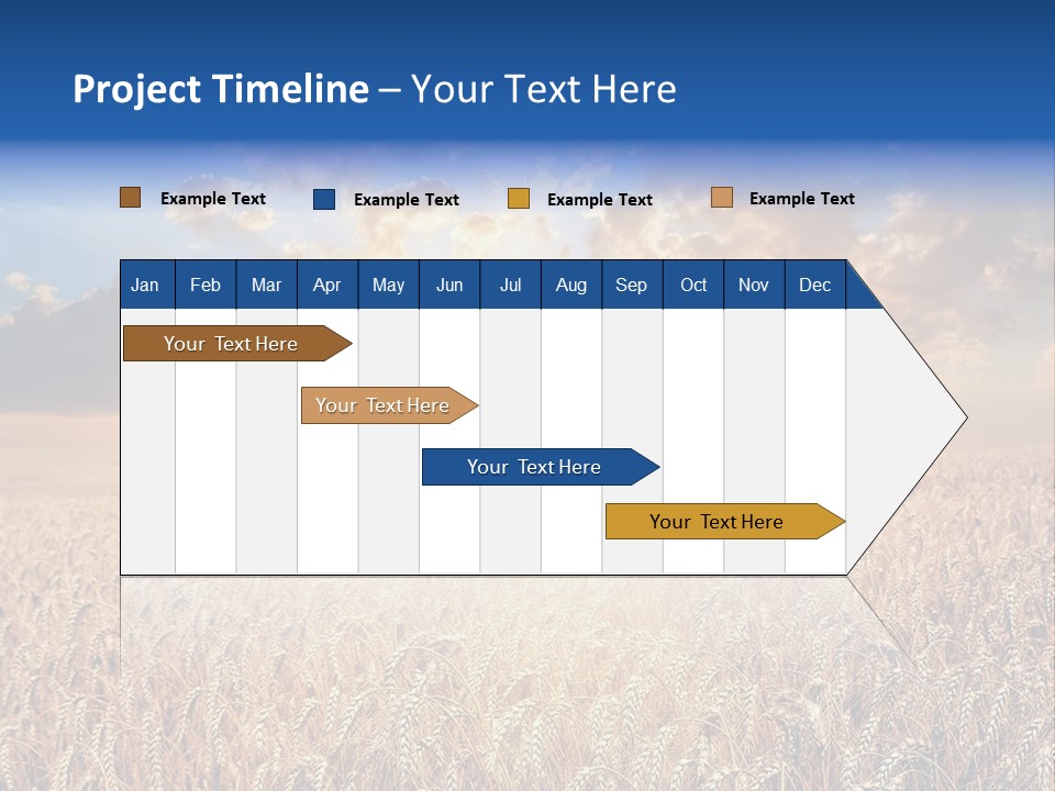 Reap Happiness Living PowerPoint Template