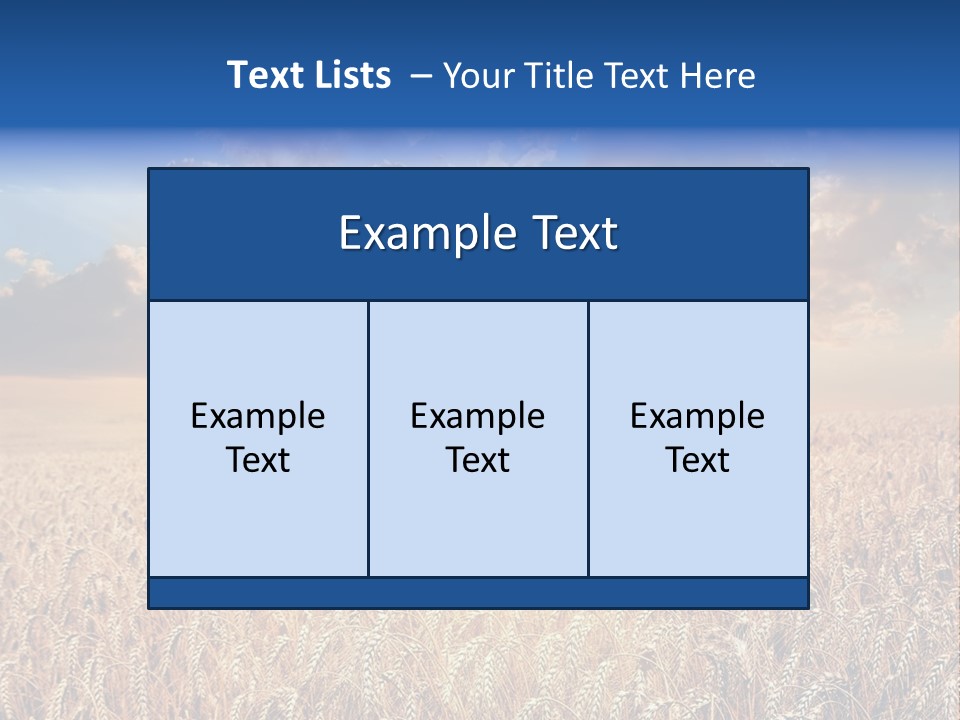 Reap Happiness Living PowerPoint Template