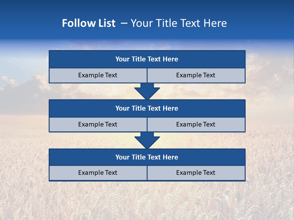Reap Happiness Living PowerPoint Template