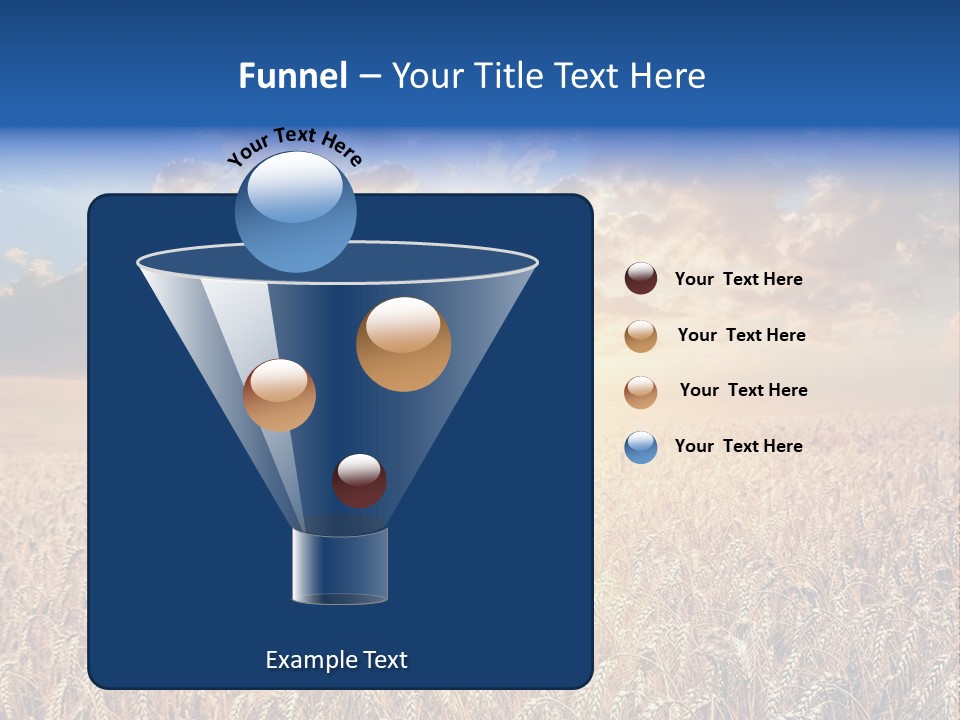 Reap Happiness Living PowerPoint Template