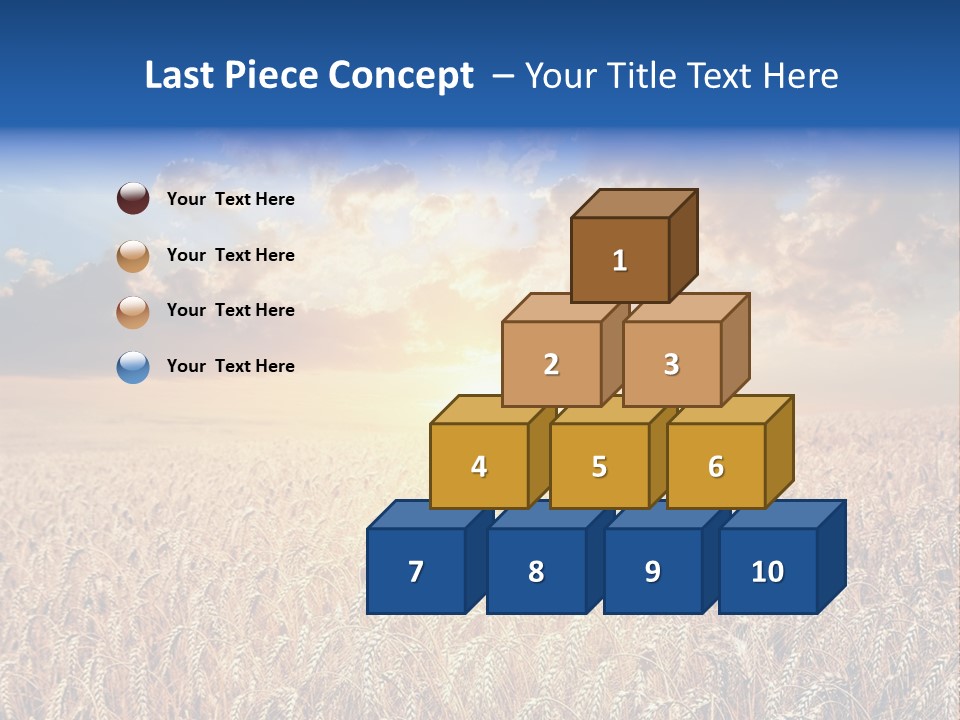 Reap Happiness Living PowerPoint Template