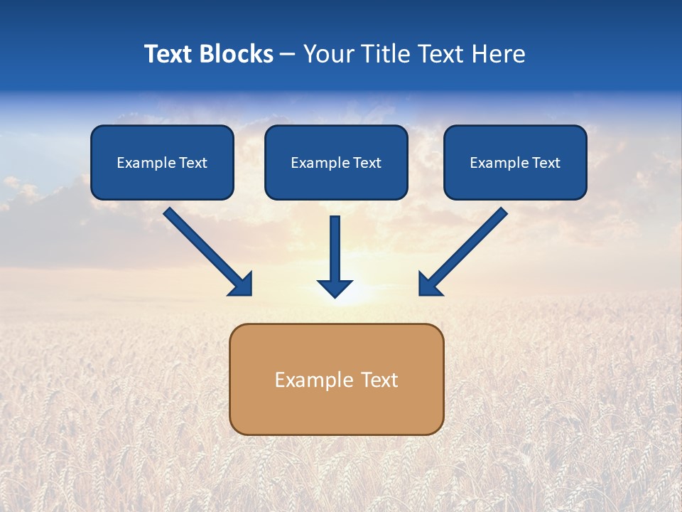 Reap Happiness Living PowerPoint Template