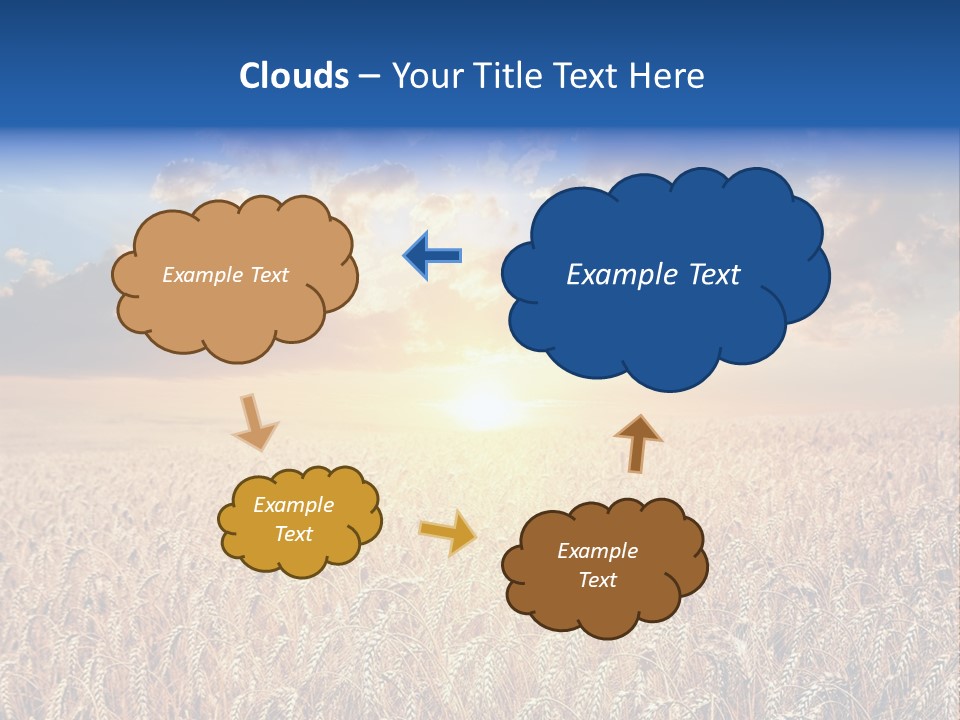 Reap Happiness Living PowerPoint Template