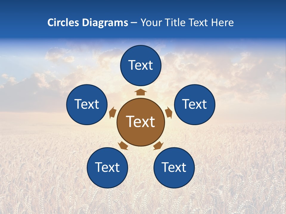 Reap Happiness Living PowerPoint Template