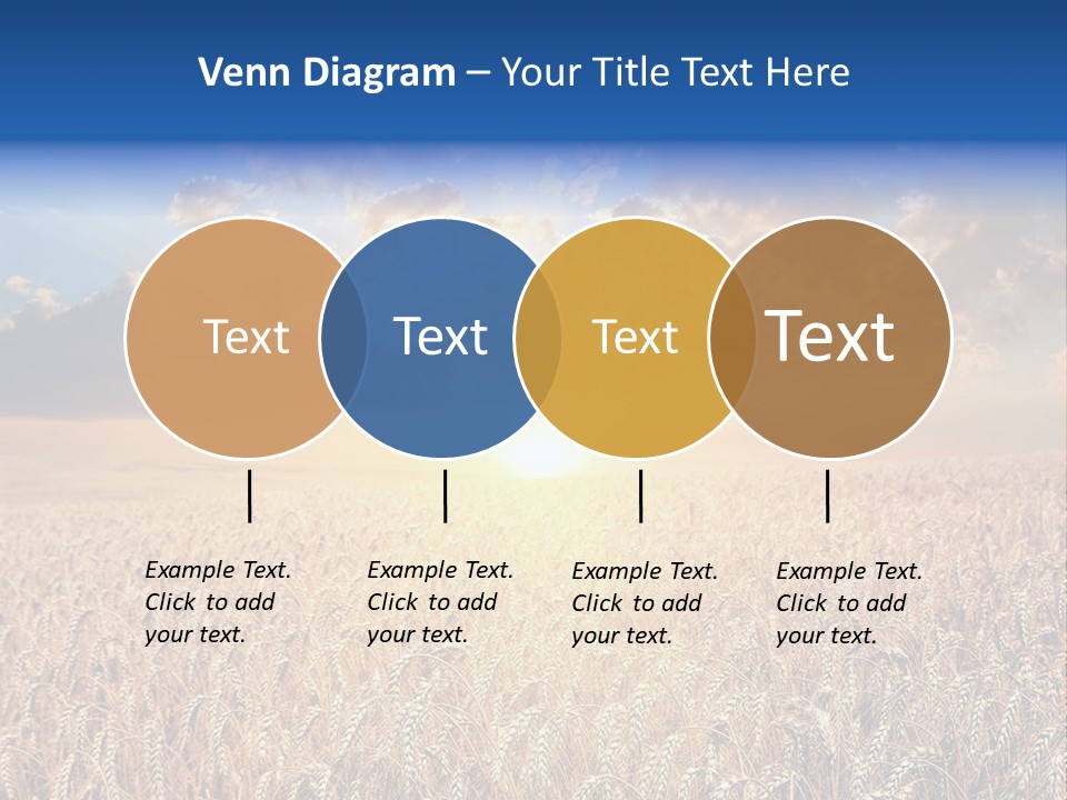 Reap Happiness Living PowerPoint Template