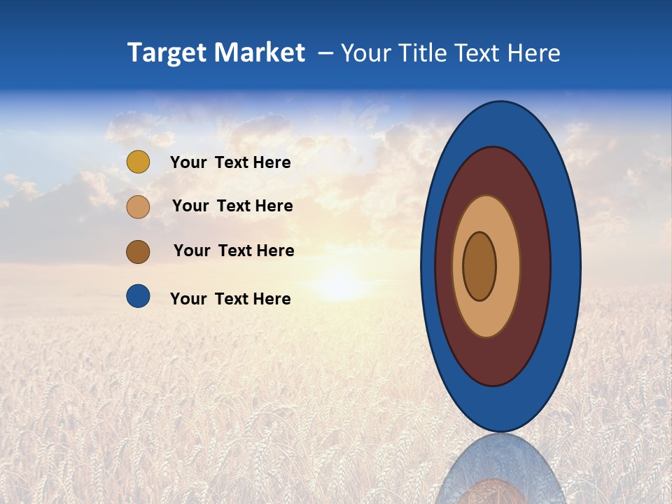 Reap Happiness Living PowerPoint Template