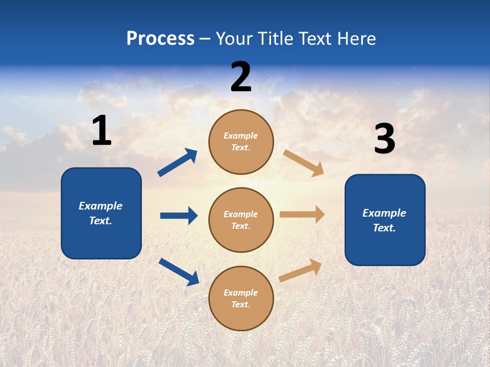 Reap Happiness Living PowerPoint Template
