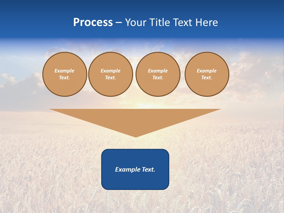 Reap Happiness Living PowerPoint Template