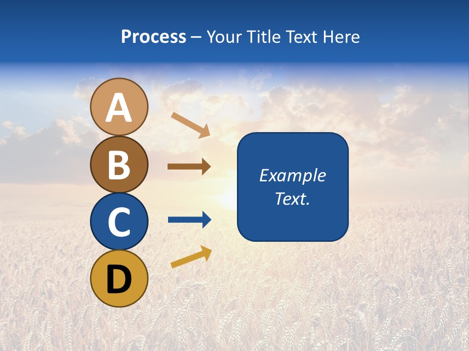 Reap Happiness Living PowerPoint Template