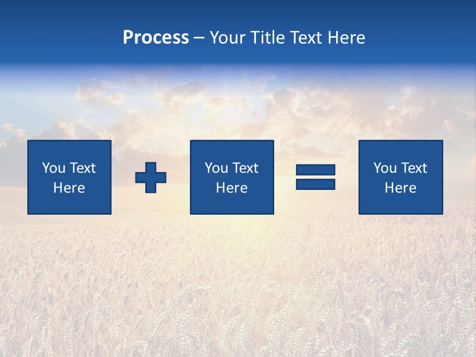 Reap Happiness Living PowerPoint Template