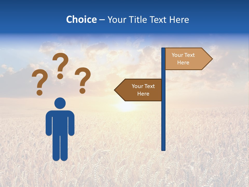 Reap Happiness Living PowerPoint Template