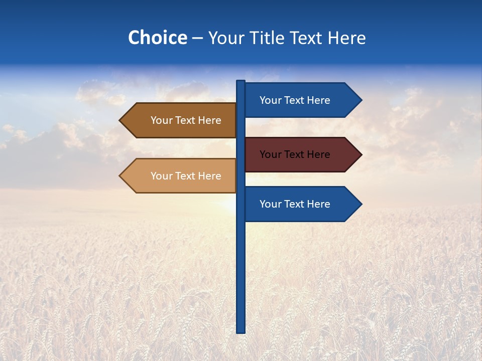 Reap Happiness Living PowerPoint Template